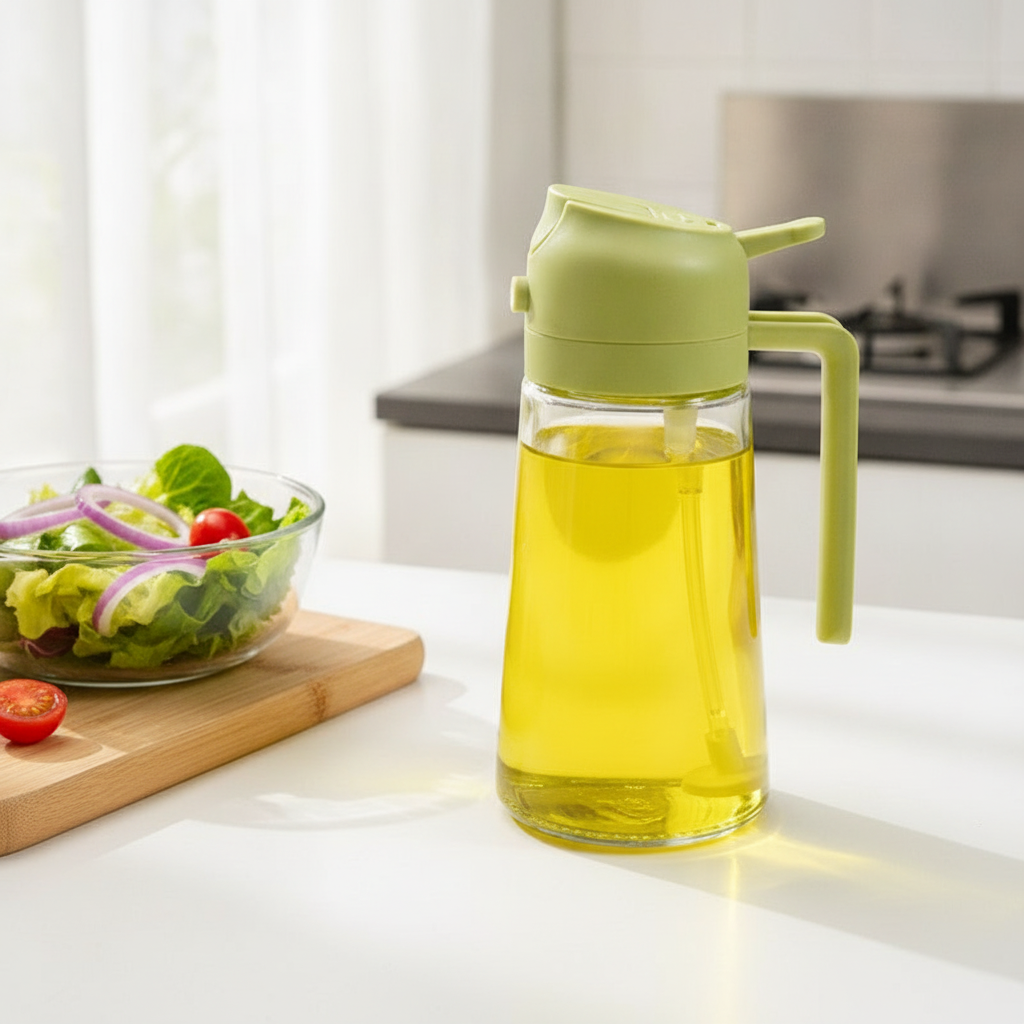 One bottle, spray or pour