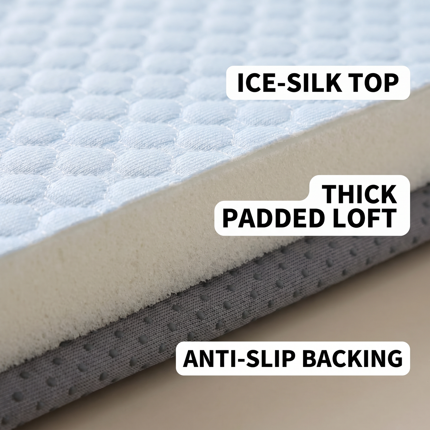 Thick Padding Meets Breathable Cooling