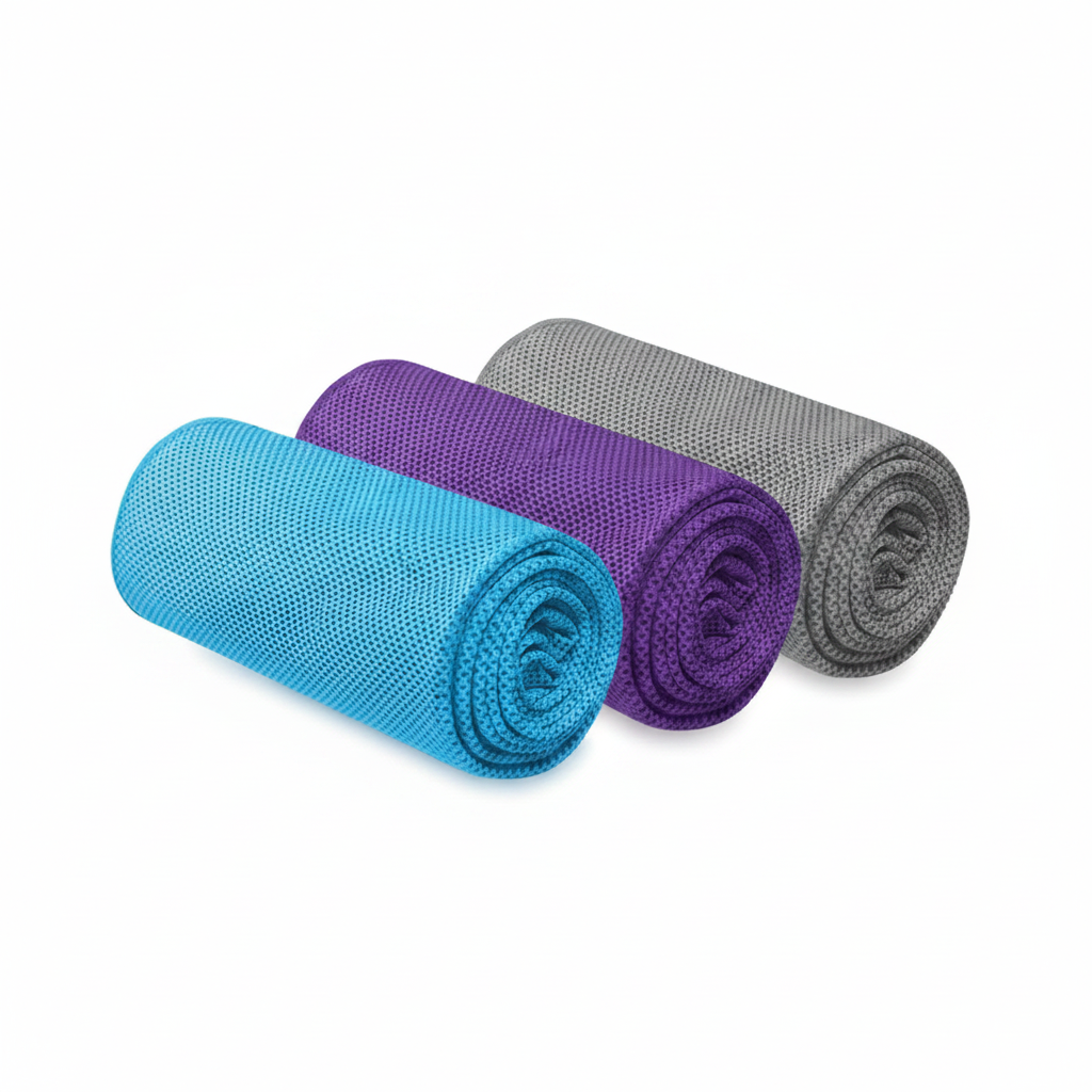 Cooling Towel 3-Pack, Microfiber Chill Towels for Gym Yoga Travel