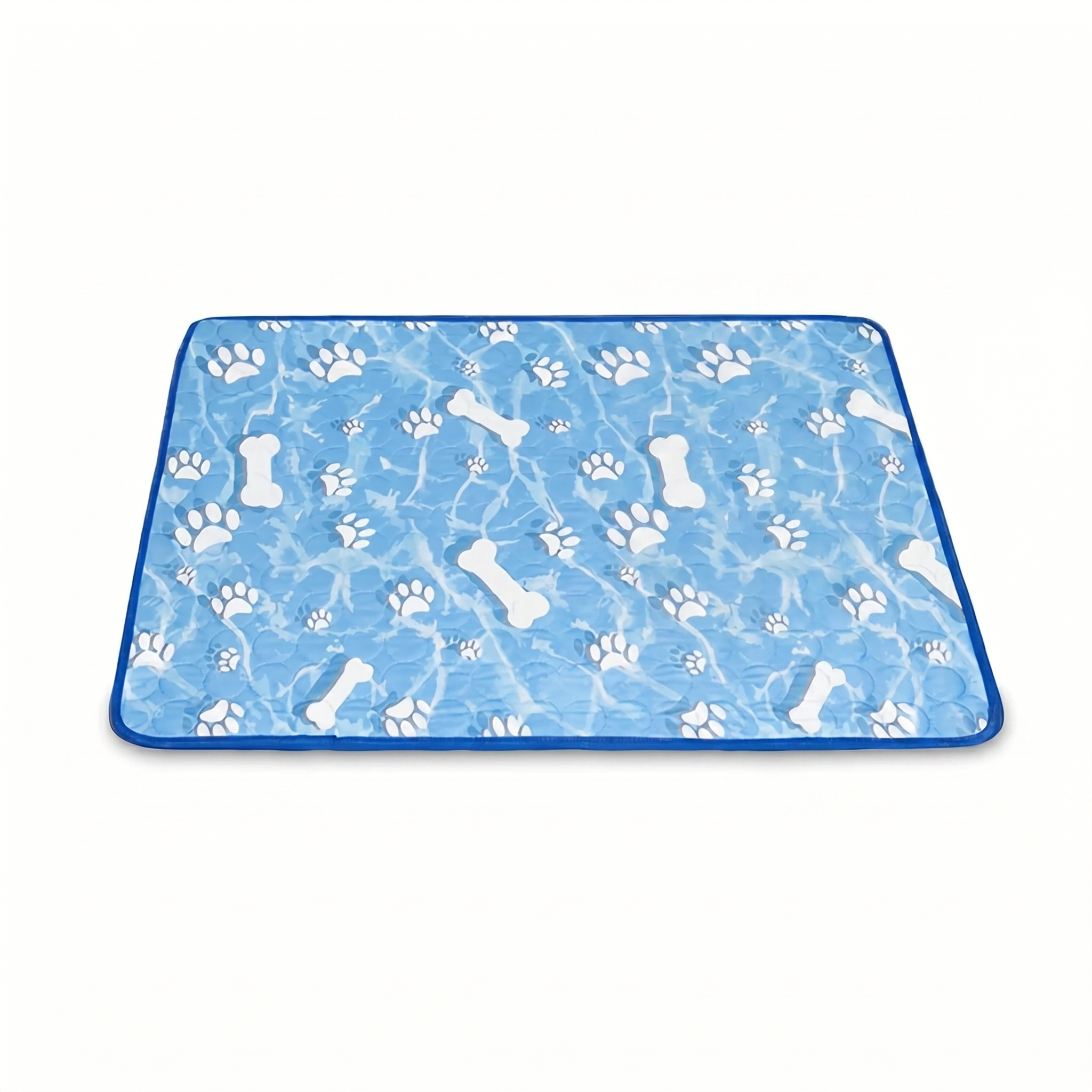 Dog Cooling Mat, Premium 4-Layer Construction, Waterproof Anti-Slip Ice Silk