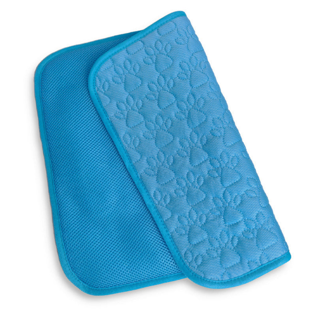 Dog Cooling Mat, PCM Phase-Change Cool-Touch Top, Self-Cooling Pet Pad, Foldable Washable Summer Mat