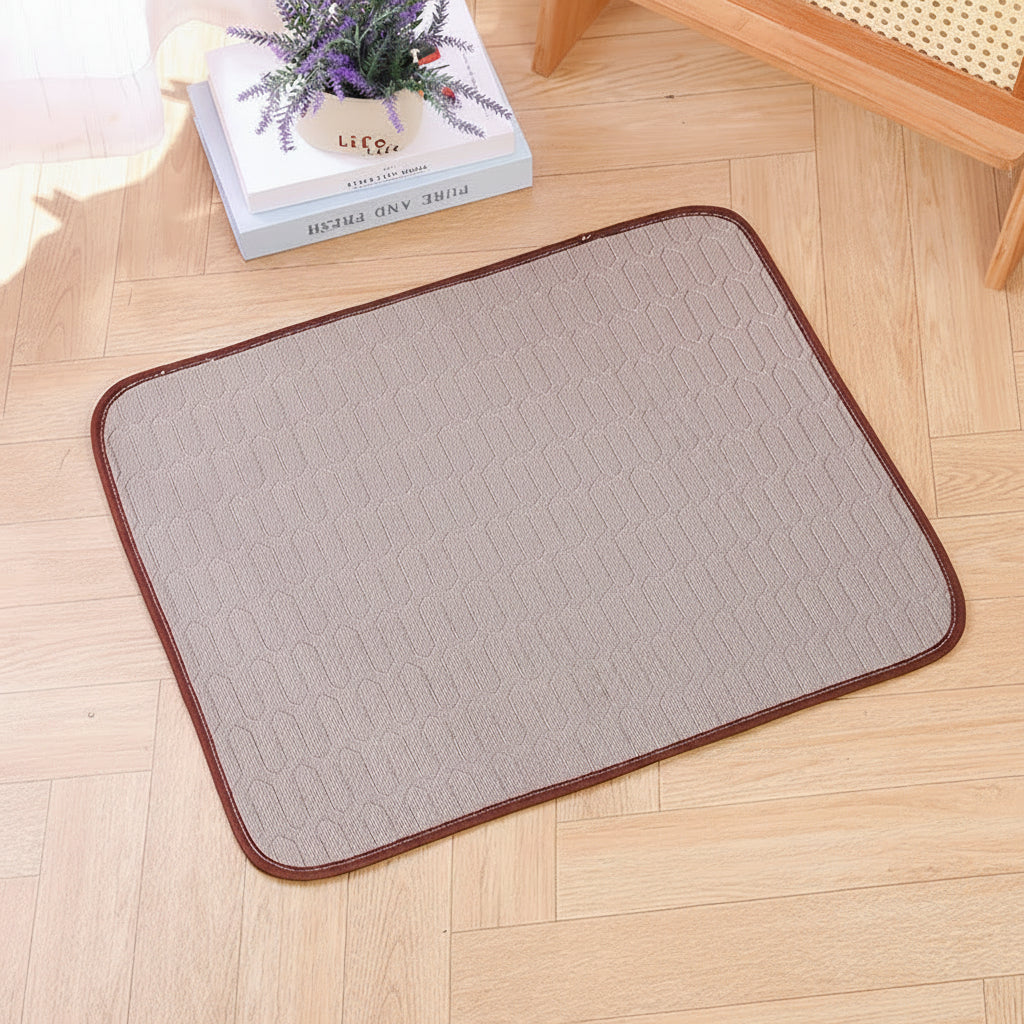 Dog Cooling Mat, PCM Phase-Change Cool-Touch Top, Self-Cooling Pet Pad, Foldable Washable Summer Mat