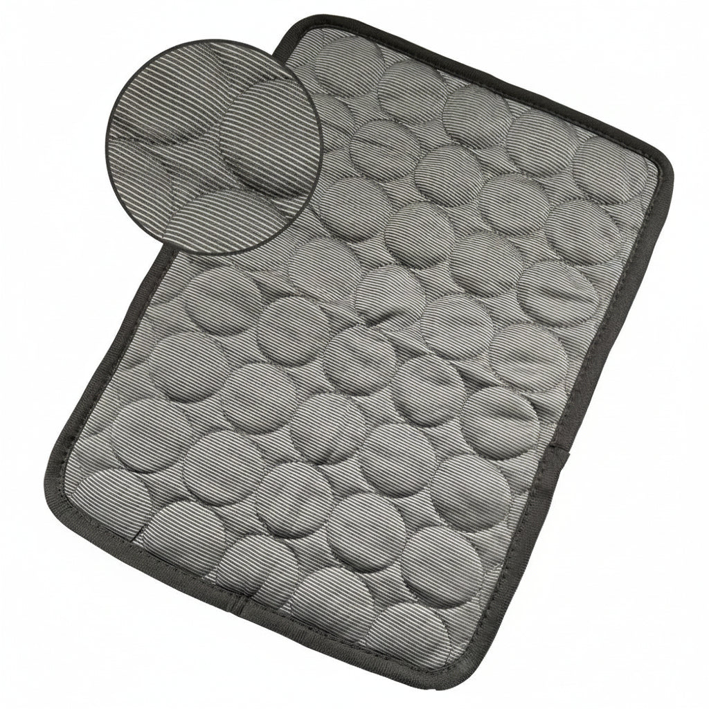 Dog Cooling Mat, PCM Phase-Change Cool-Touch Top, Self-Cooling Pet Pad, Foldable Washable Summer Mat