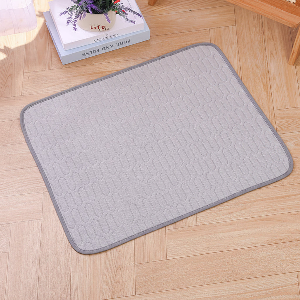 Dog Cooling Mat, PCM Phase-Change Cool-Touch Top, Self-Cooling Pet Pad, Foldable Washable Summer Mat