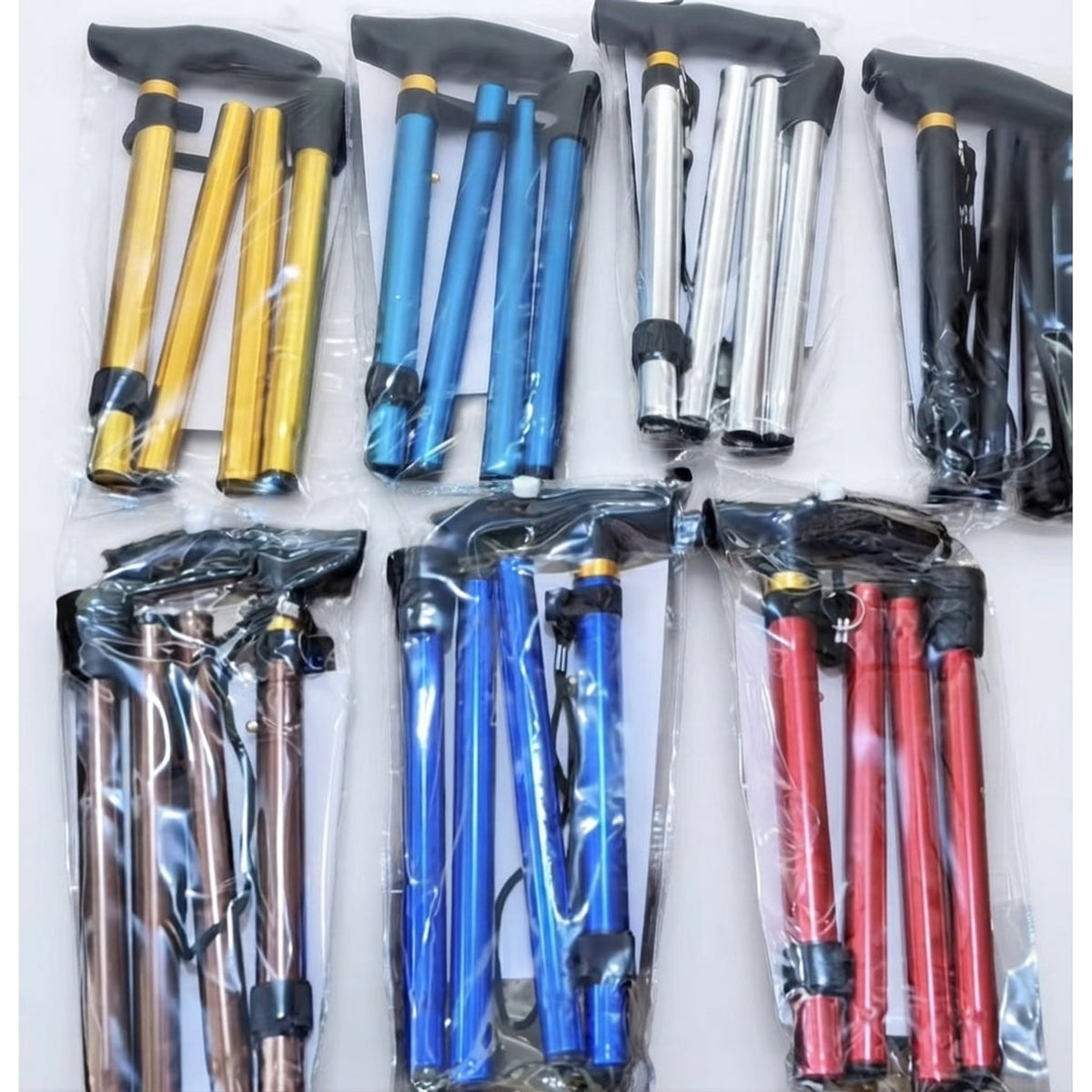 Adjustable Folding Walking Cane For Hiking And Travel Support - Image 16