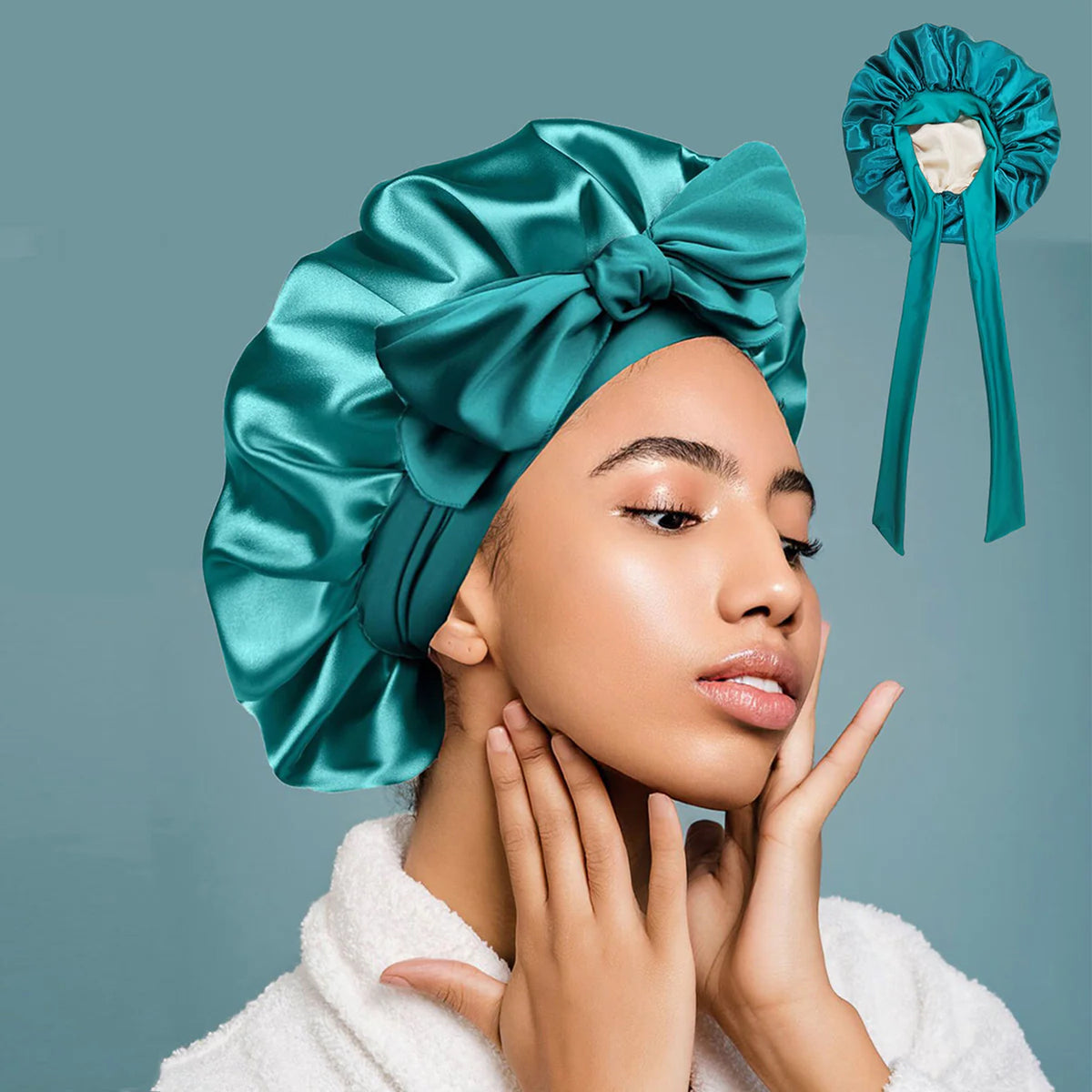 All-Night Silk Bonnet For Kids - Image 2