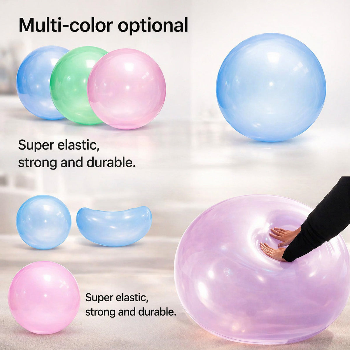 Automatic Self-sealing Inflatable Ball With Tear-resistant TPR Material - Image 9