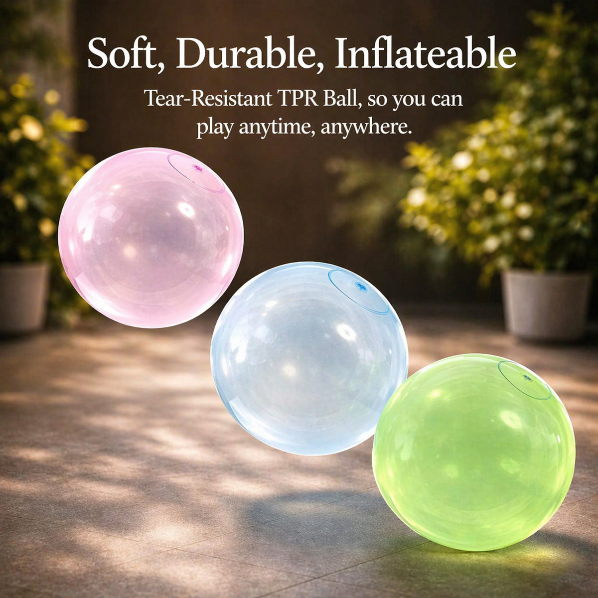 Automatic Self-sealing Inflatable Ball With Tear-resistant TPR Material - Image 8
