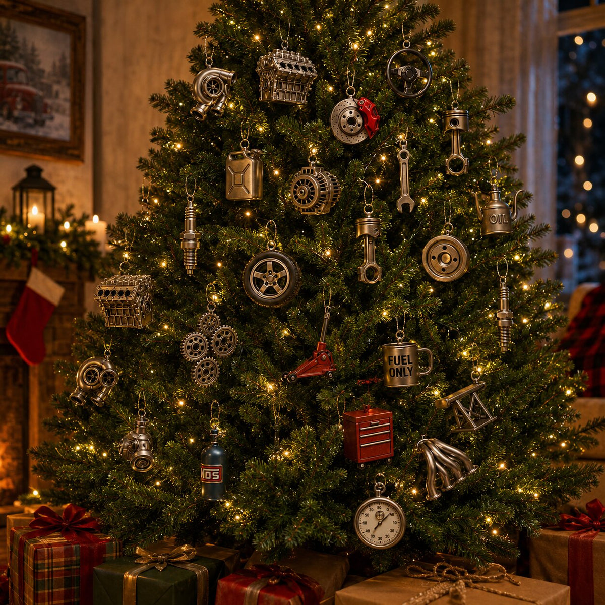 Automotive Themed Advent Calendar With 24 Car Parts Garage Surprises