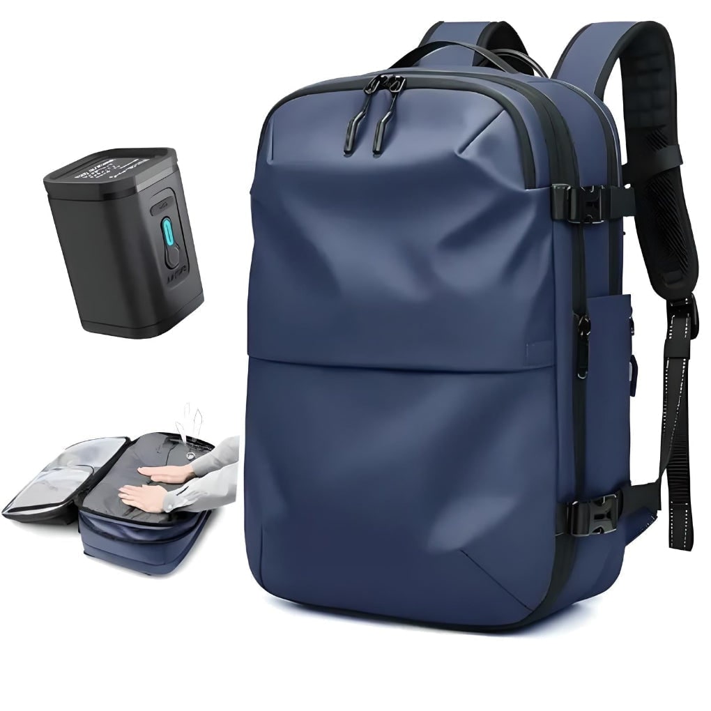 Backpack Travel Bag Vacuum Pump Compression Kit - Image 2