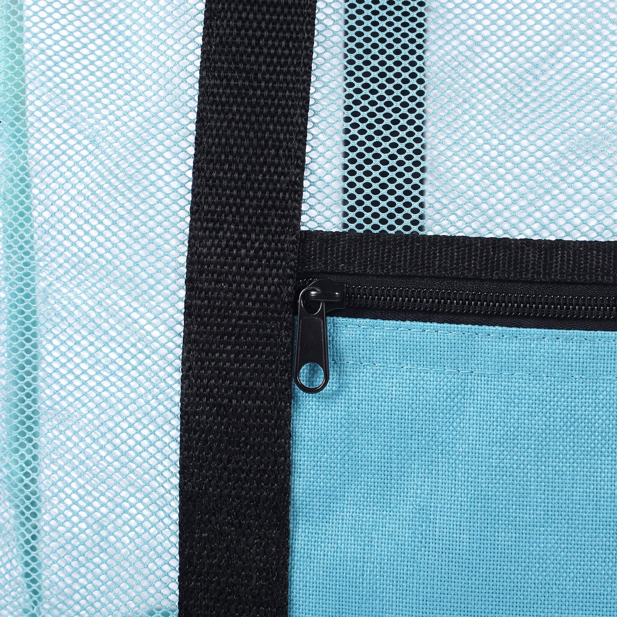 Portable Cooler Soft Lunch Bag Mesh Insulated Beach Tote - detail