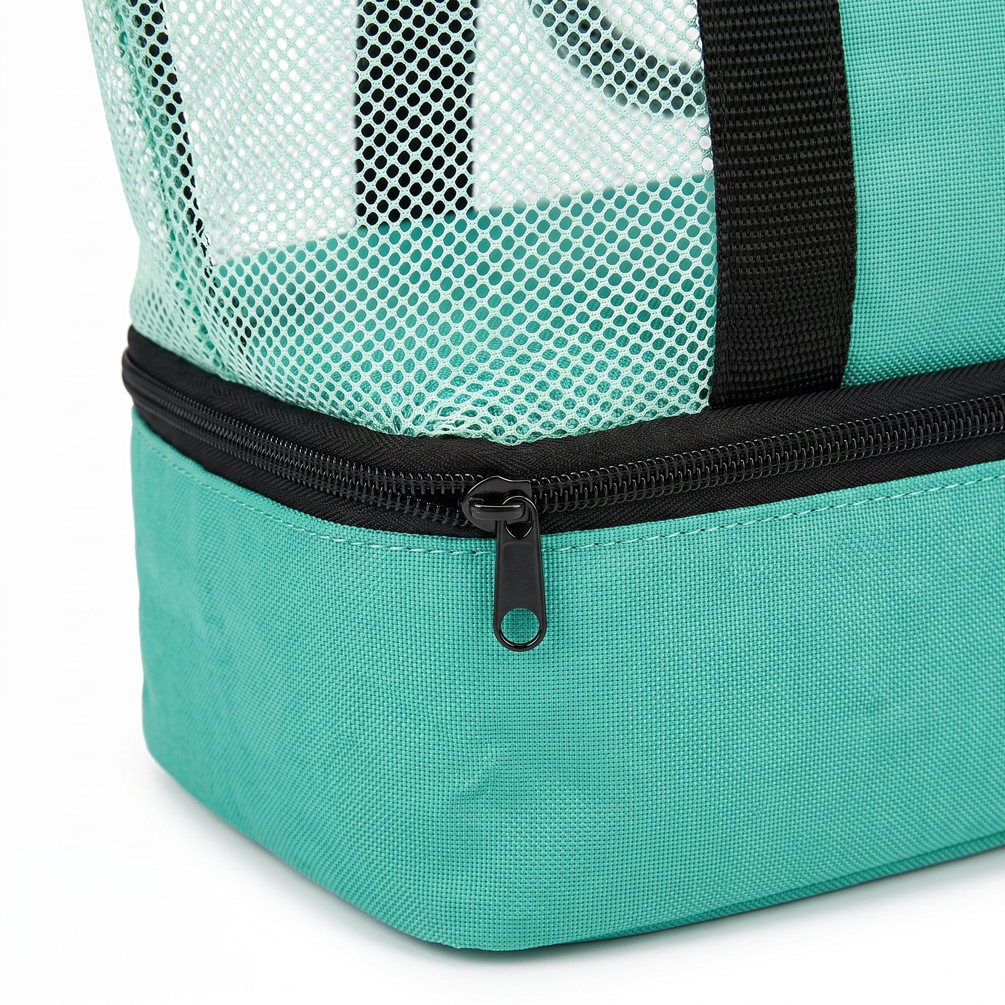 Portable Cooler Soft Lunch Bag Mesh Insulated Beach Tote - detail