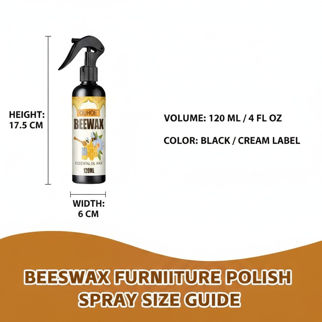 Spray, wipe, shine