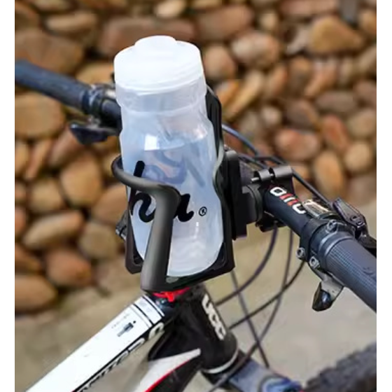 Bike Bottle Holder With Adjustable Arm Anti-Slip Rubber Pads And Versatile Bar Mount - Image 2