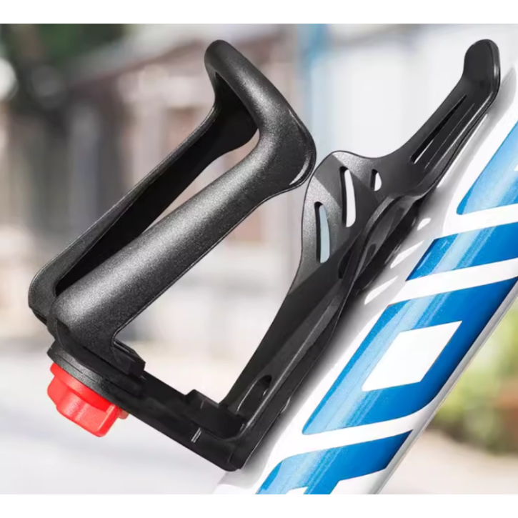 Bike Bottle Holder With Adjustable Arm Anti-Slip Rubber Pads And Versatile Bar Mount - Image 4
