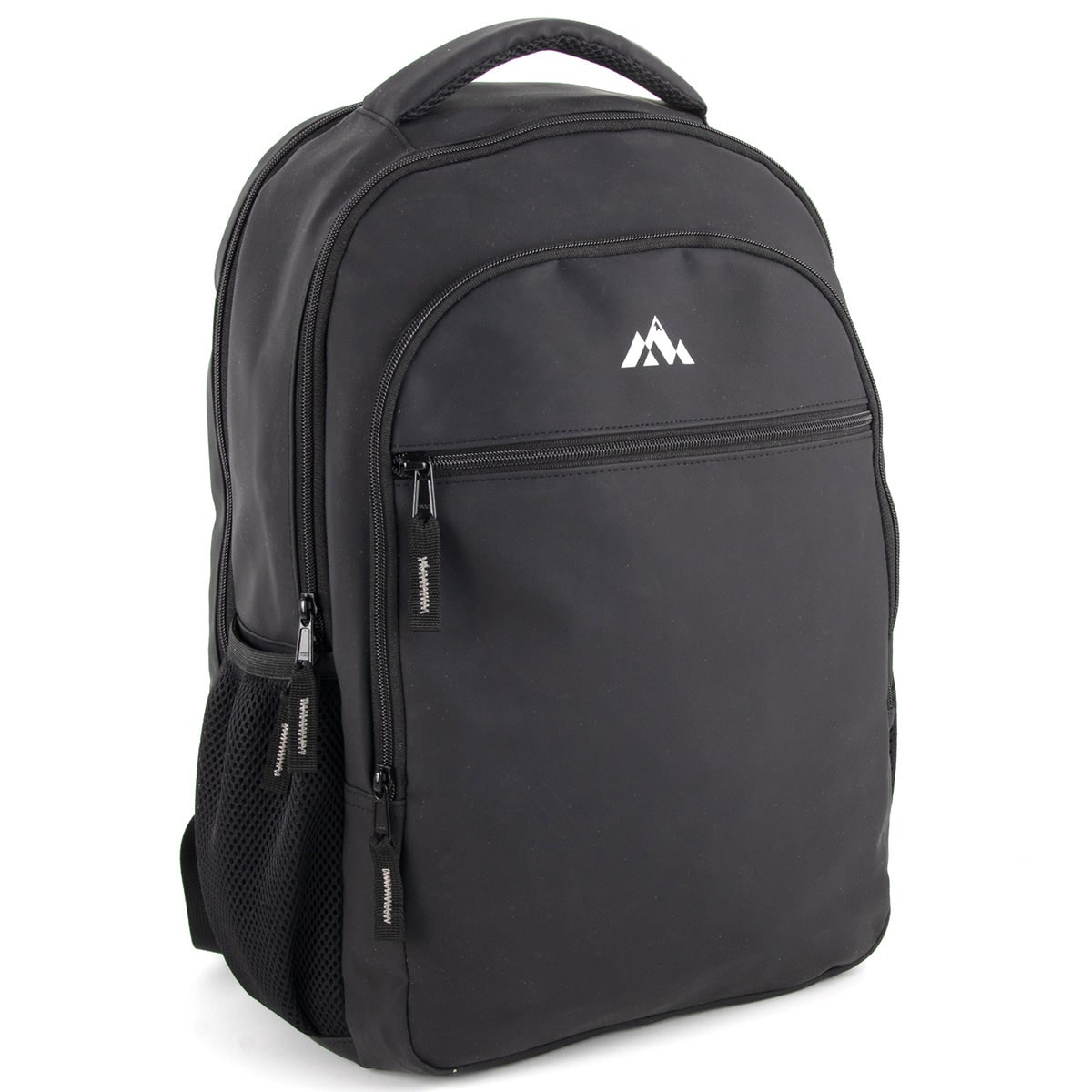 Black Backpack Laptop Multiple Compartments - Image 1
