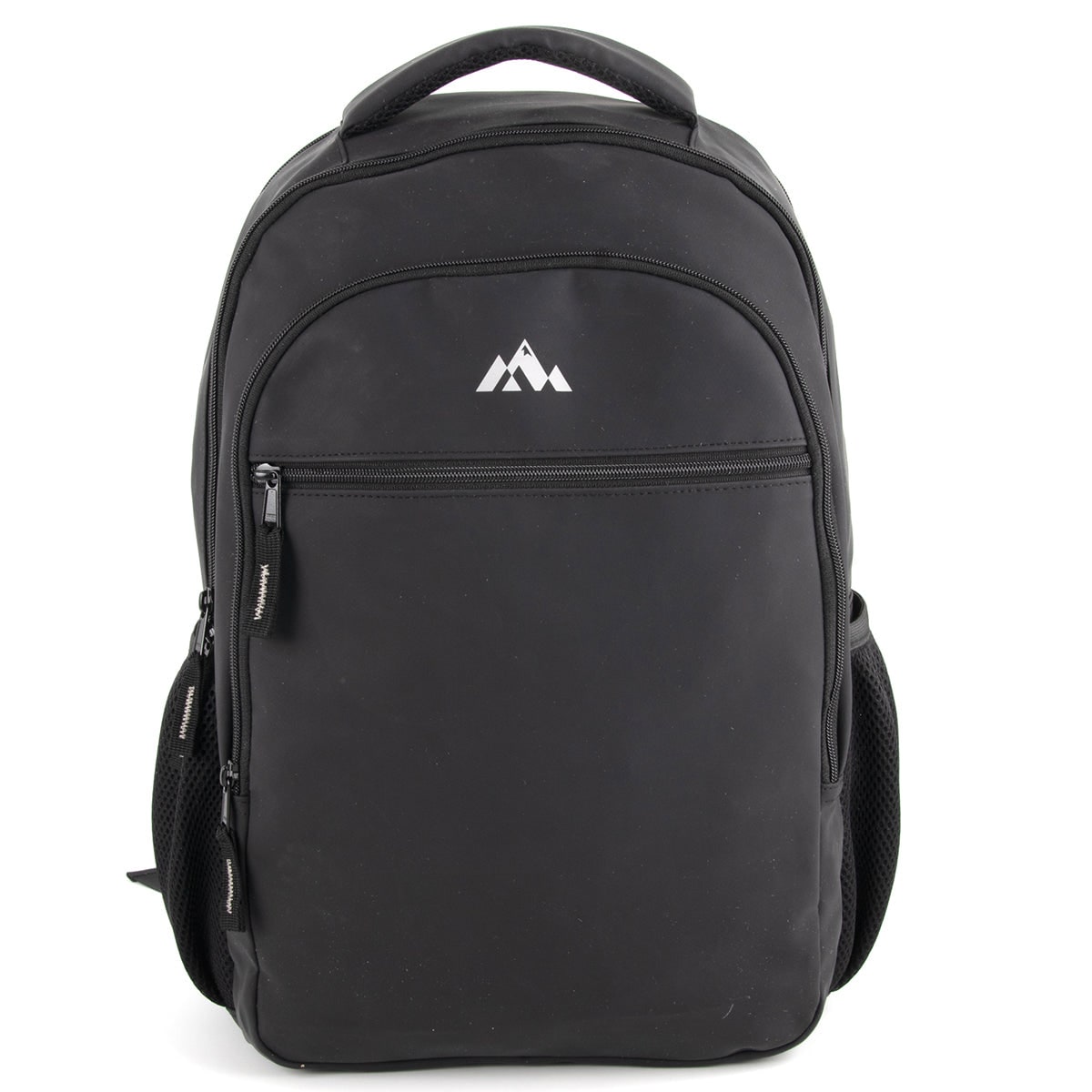 Black Backpack Laptop Multiple Compartments - Image 4