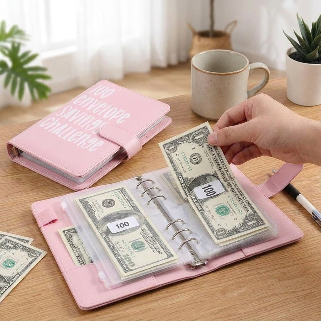 Budgeting Tool Budget Binder Savings Binder A6 Ring Binder - Image 1