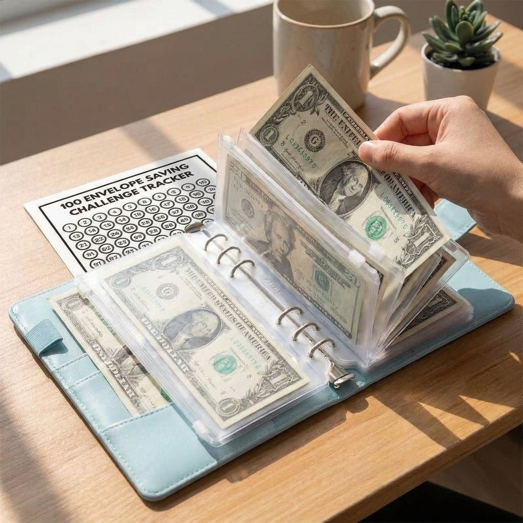 Budgeting Tool Budget Binder Savings Binder A6 Ring Binder - Image 22