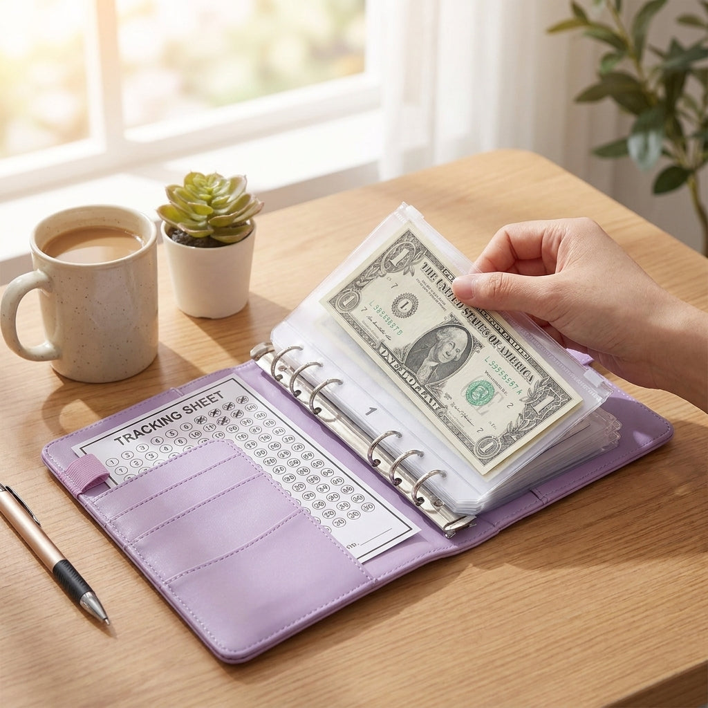 Budgeting Tool Budget Binder Savings Binder A6 Ring Binder - Image 24