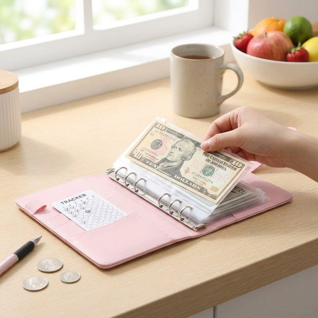 Budgeting Tool Budget Binder Savings Binder A6 Ring Binder - Image 18