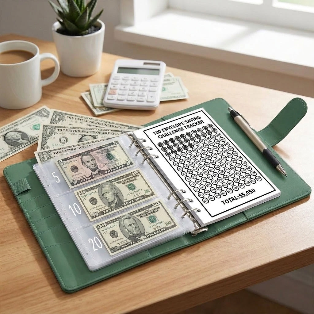 Budgeting Tool Budget Binder Savings Binder A6 Ring Binder - Image 26
