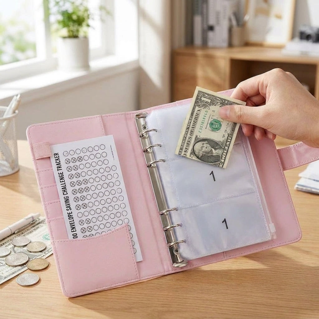 Budgeting Tool Budget Binder Savings Binder A6 Ring Binder - Image 18