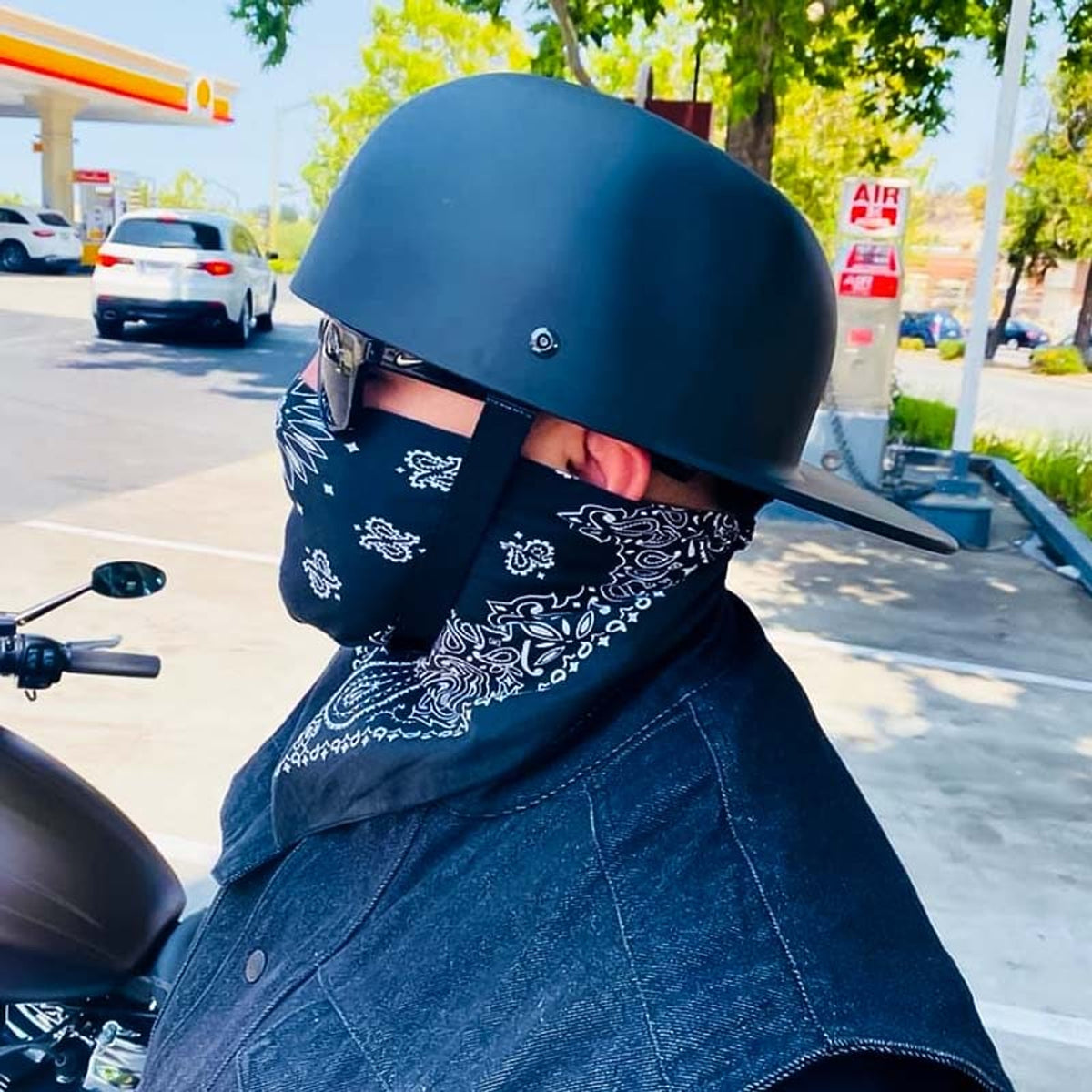 Cap Motorcycle Helmet - Image 2