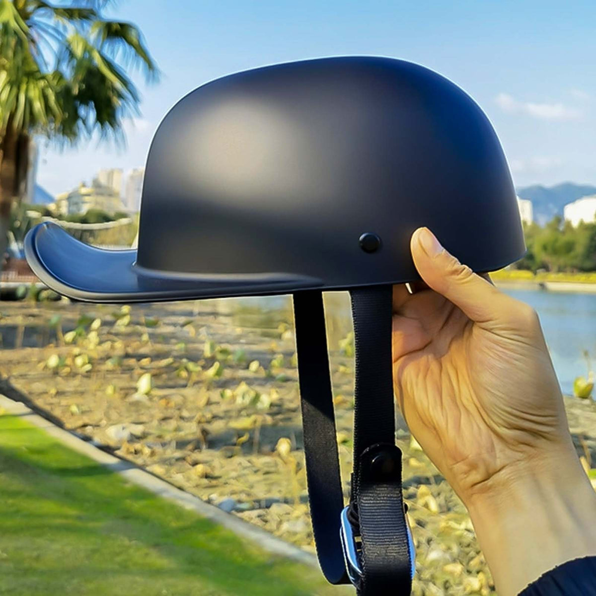 Cap Motorcycle Helmet - Image 9