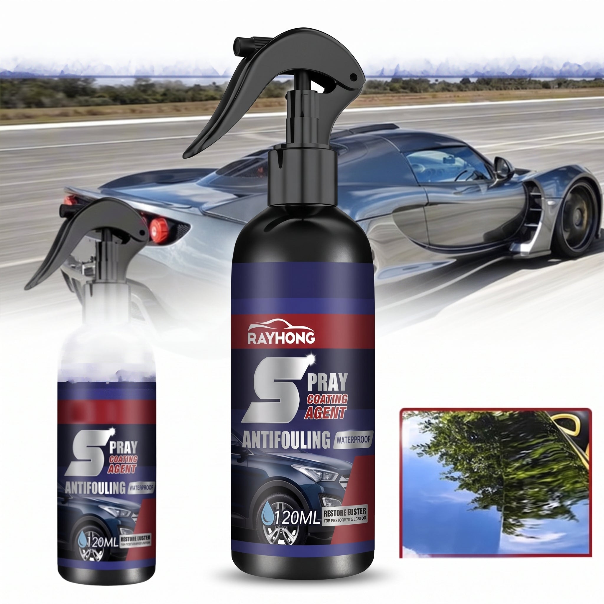 Car Detailing Spray Vehicle Paint Protection Coating Antifouling - studio