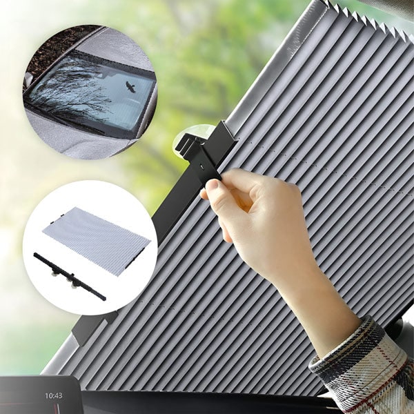 Car Sunshade For Front And Side Windows With UV Protection And Heat Reduction - Image 1