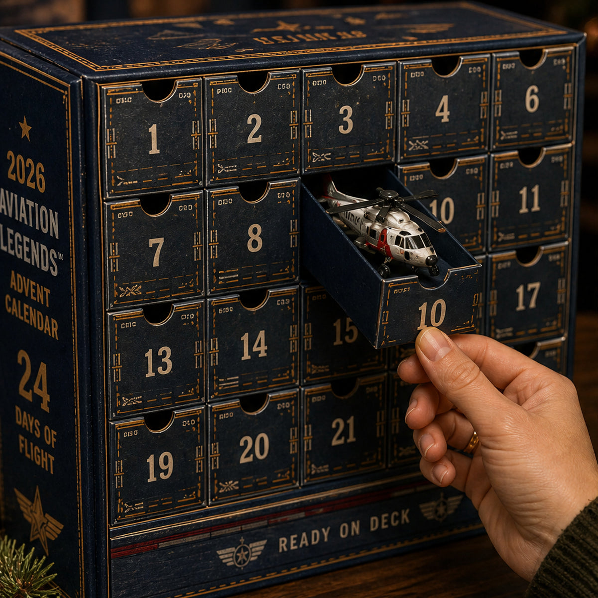 Christmas Advent Calendar Aviation Legends 24-Day Collectible Aircraft Countdown - Image 5