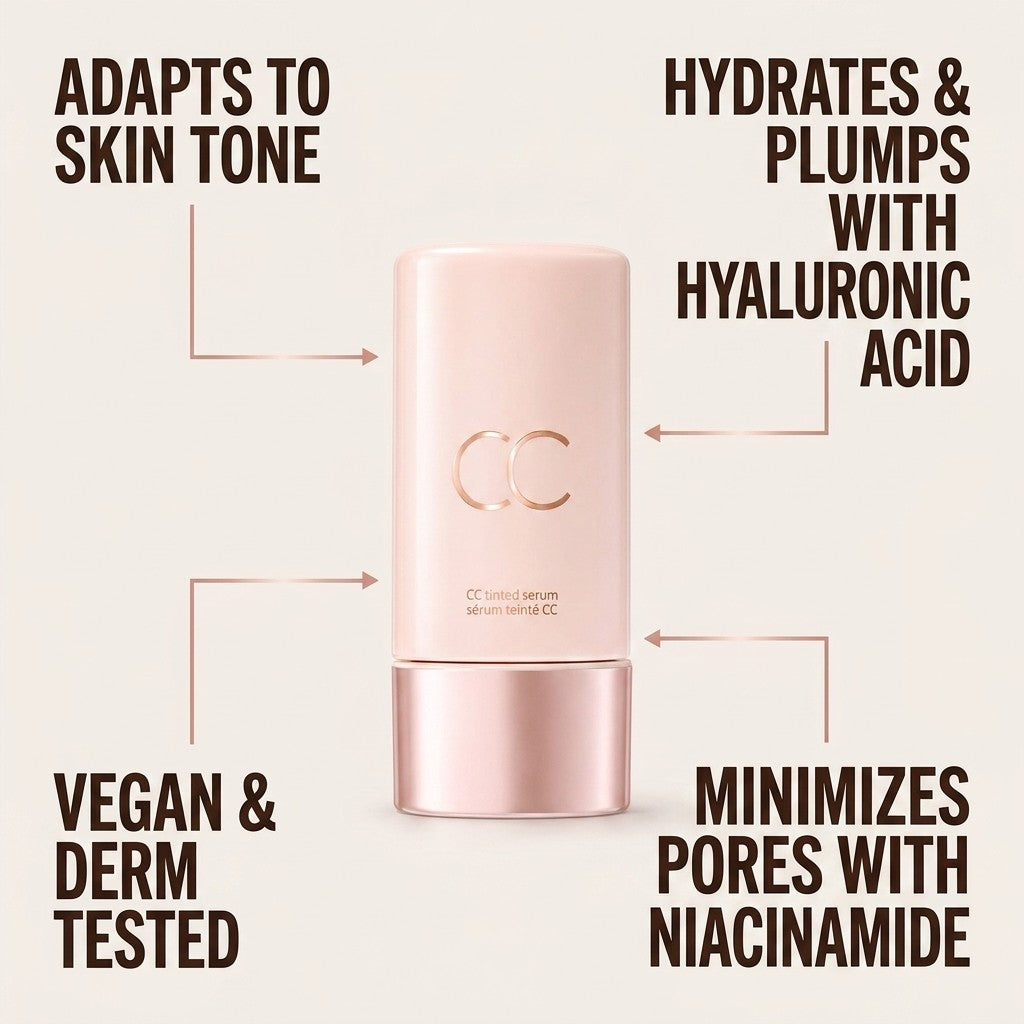 Color correcting tinted serum benefits