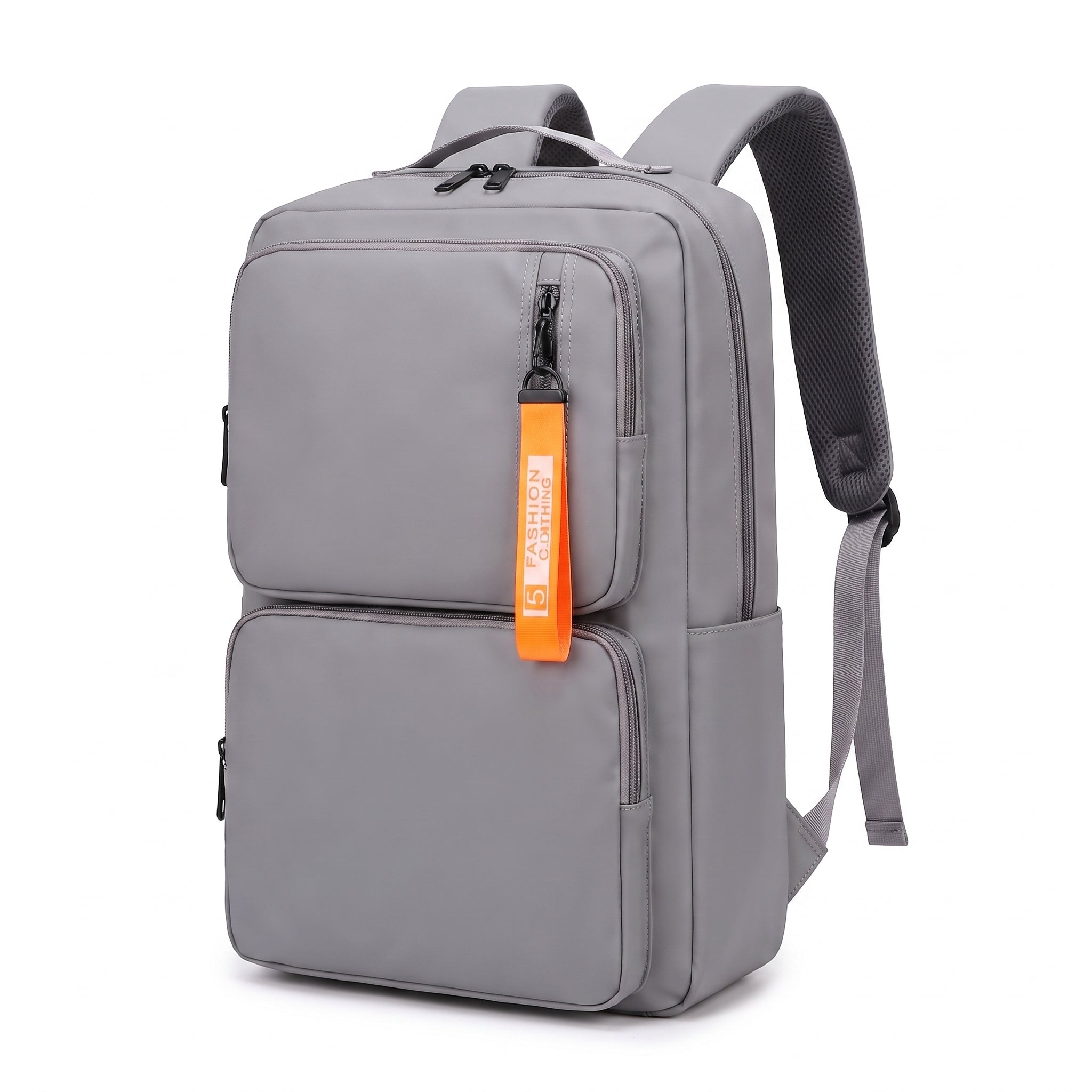 Convertible Laptop Backpack Solid Black And Grey - studio