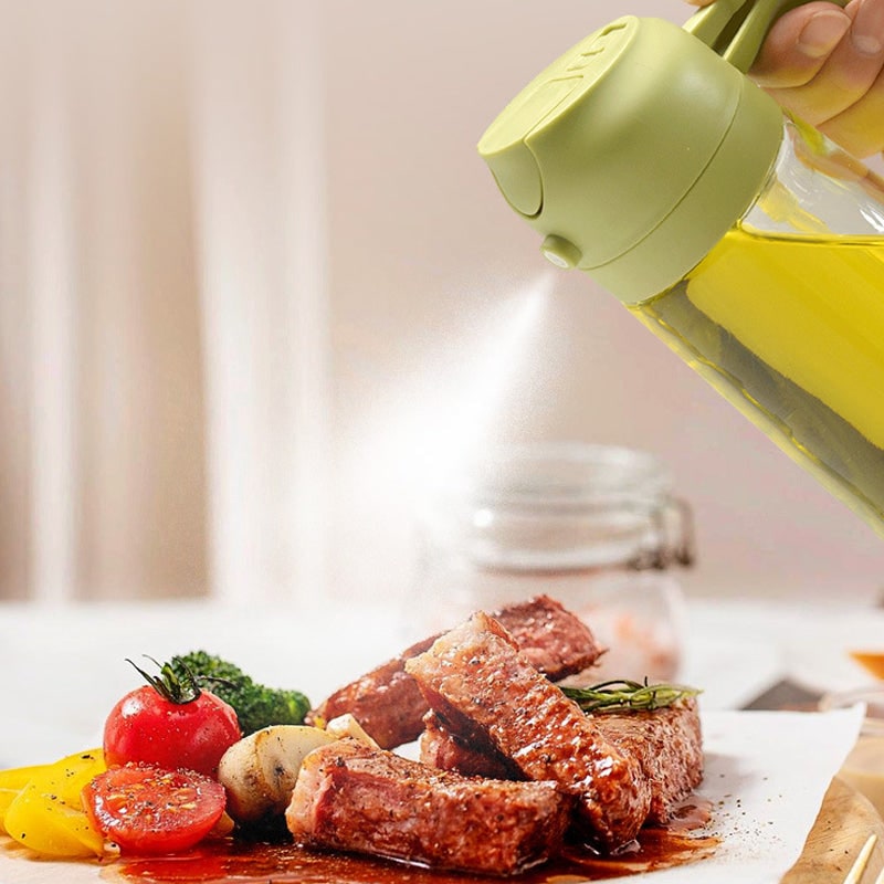 Cooking Oil Kitchen Oil Oil Dispenser Glass Oil and Vinegar Bottle - Image 7