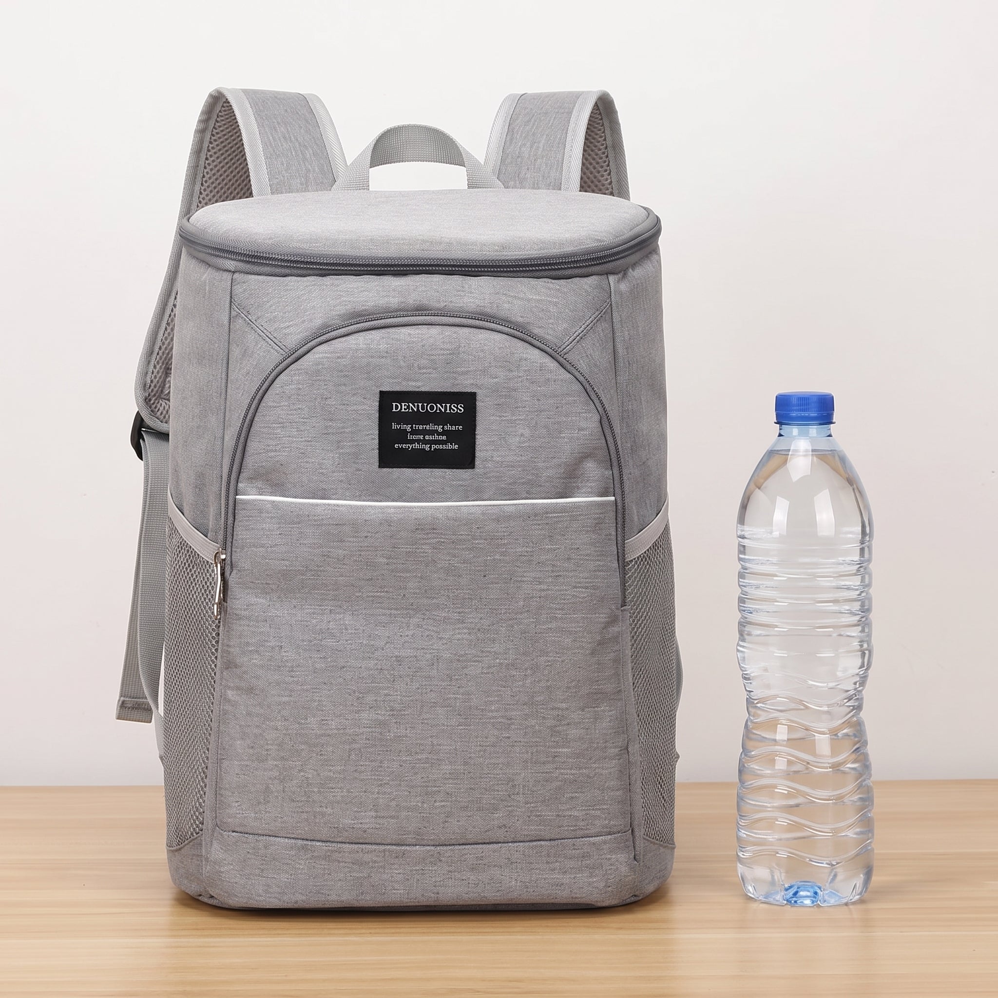 Lunch Bag Insulated Cooler Backpack Soft Portable - scale