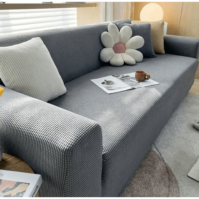 Couch Cover Stretch Sofa Cover Washable Textured Washable Sofa Cover - Image 3