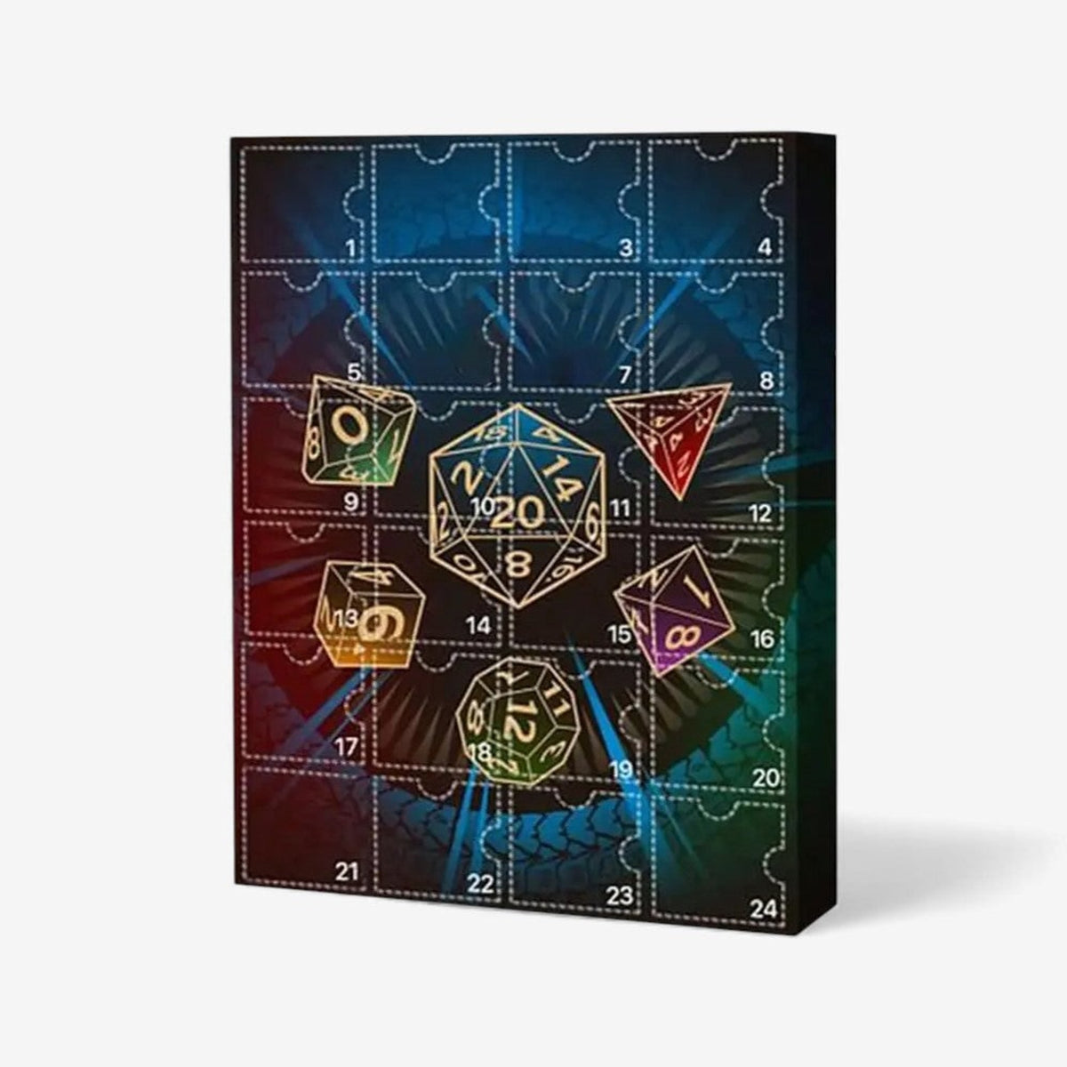 D&d Christmas Advent Calendar With 24 Collectible Fantasy Figures - Image 2