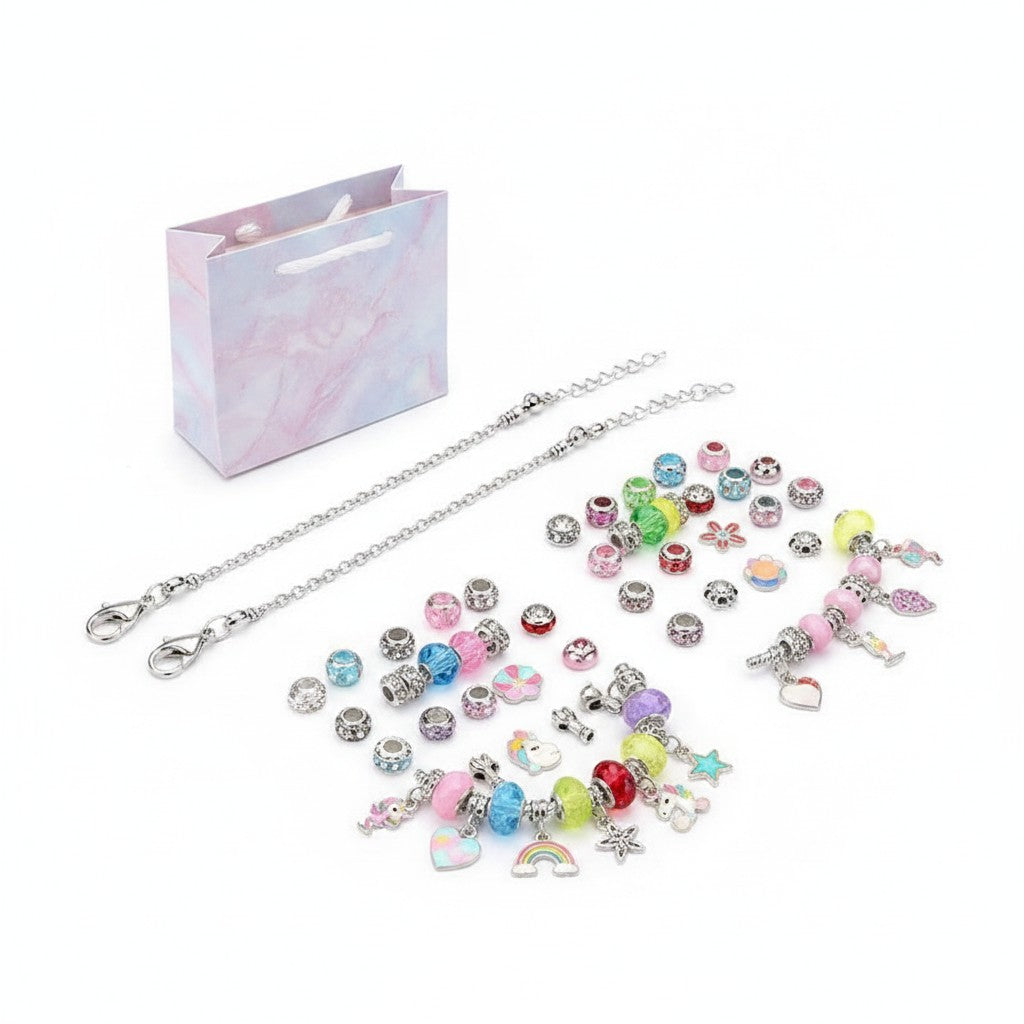 crystal bracelet making kit product photo on white background