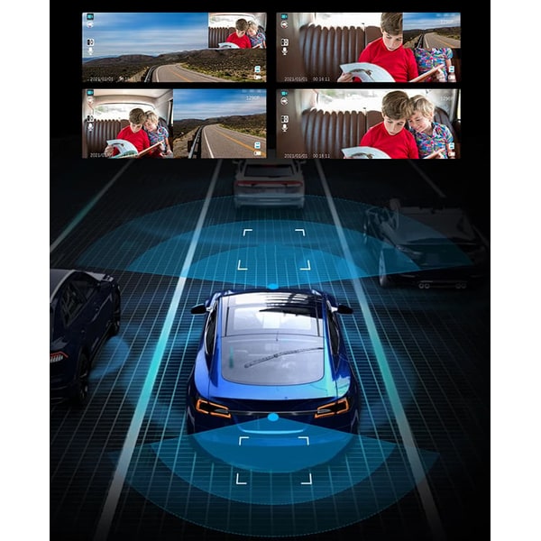 Dual Dash Cam RoadGuard Ultimate Dashcam Companion - Image 2