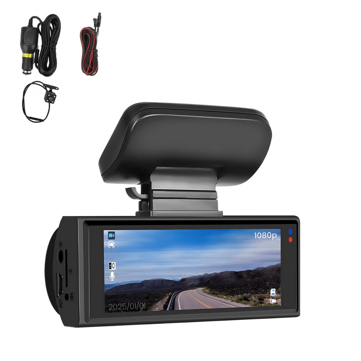 Dual Dash Cam RoadGuard Ultimate Dashcam Companion - Image 5