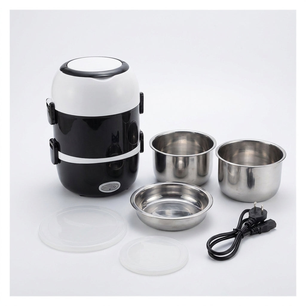 Heated Lunch Box Electric Lunch Box Electric Food Warmer Electric Food Steamer - studio