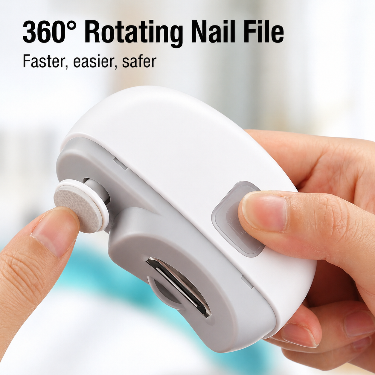 Electric Nail File Trimmer Electric Automatic Nail Care Device Compact - Image 4