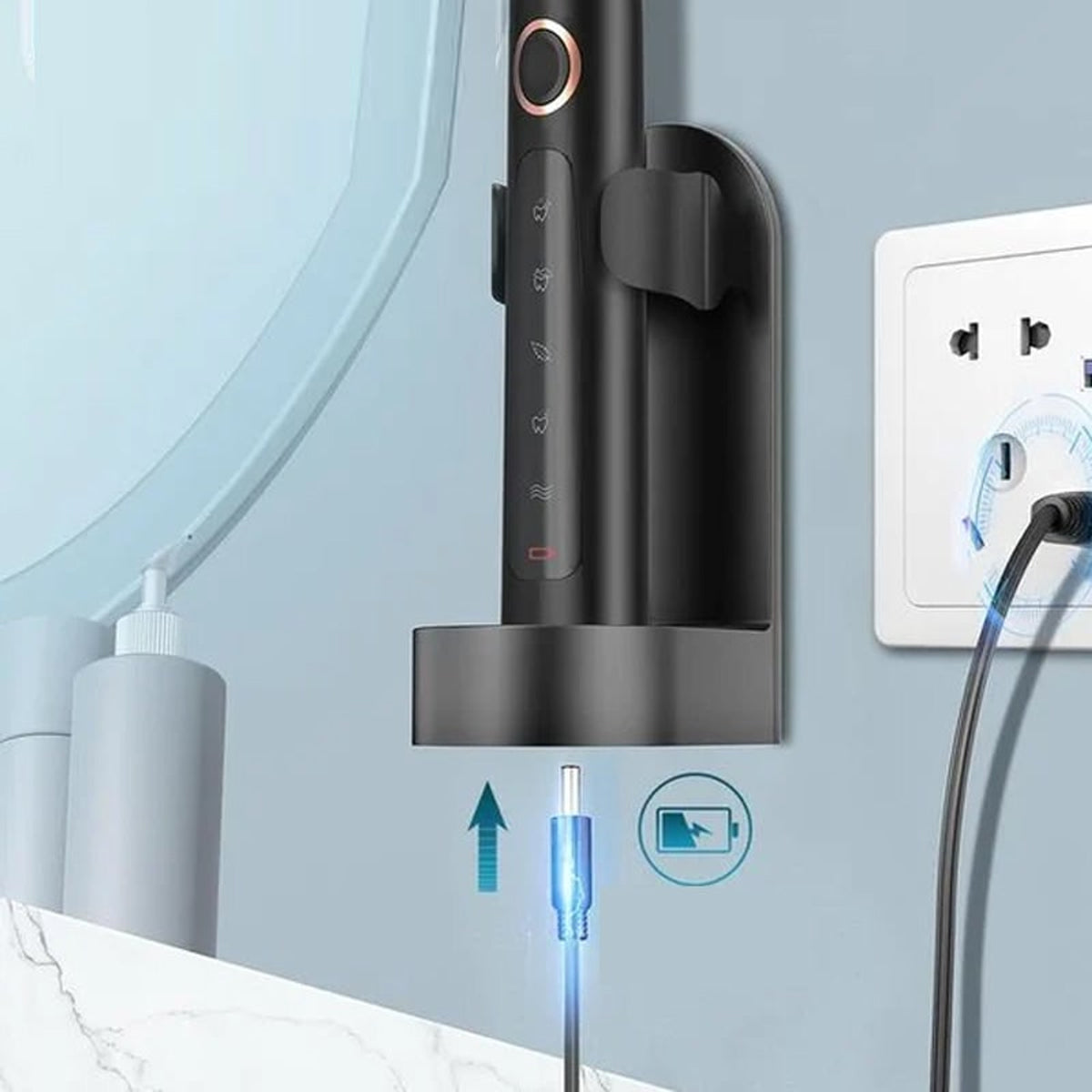 Electric Sonic Toothbrush With 6 Cleaning Modes IPX7 Waterproof And Long Battery Life - Image 3