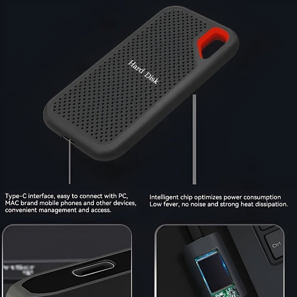 External Ssd Portable External Solid State Drive USB C Ssd Drive - Image 4