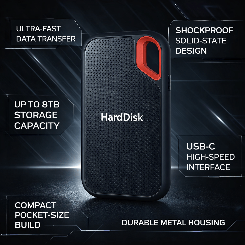 External Ssd Portable External Solid State Drive USB C Ssd Drive - Image 7
