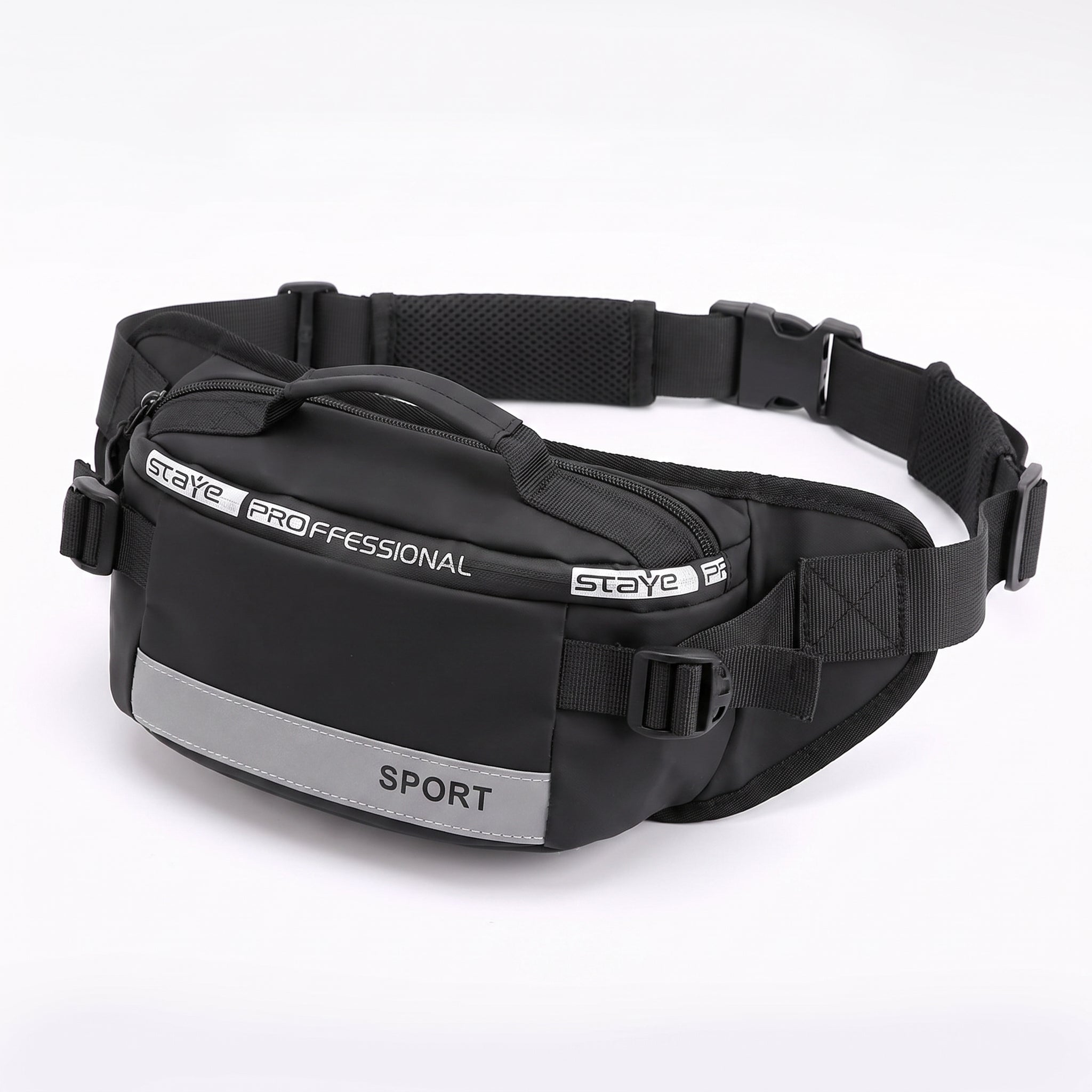 Travel Bag Crossbody Running Waist Reflective Sport - angle