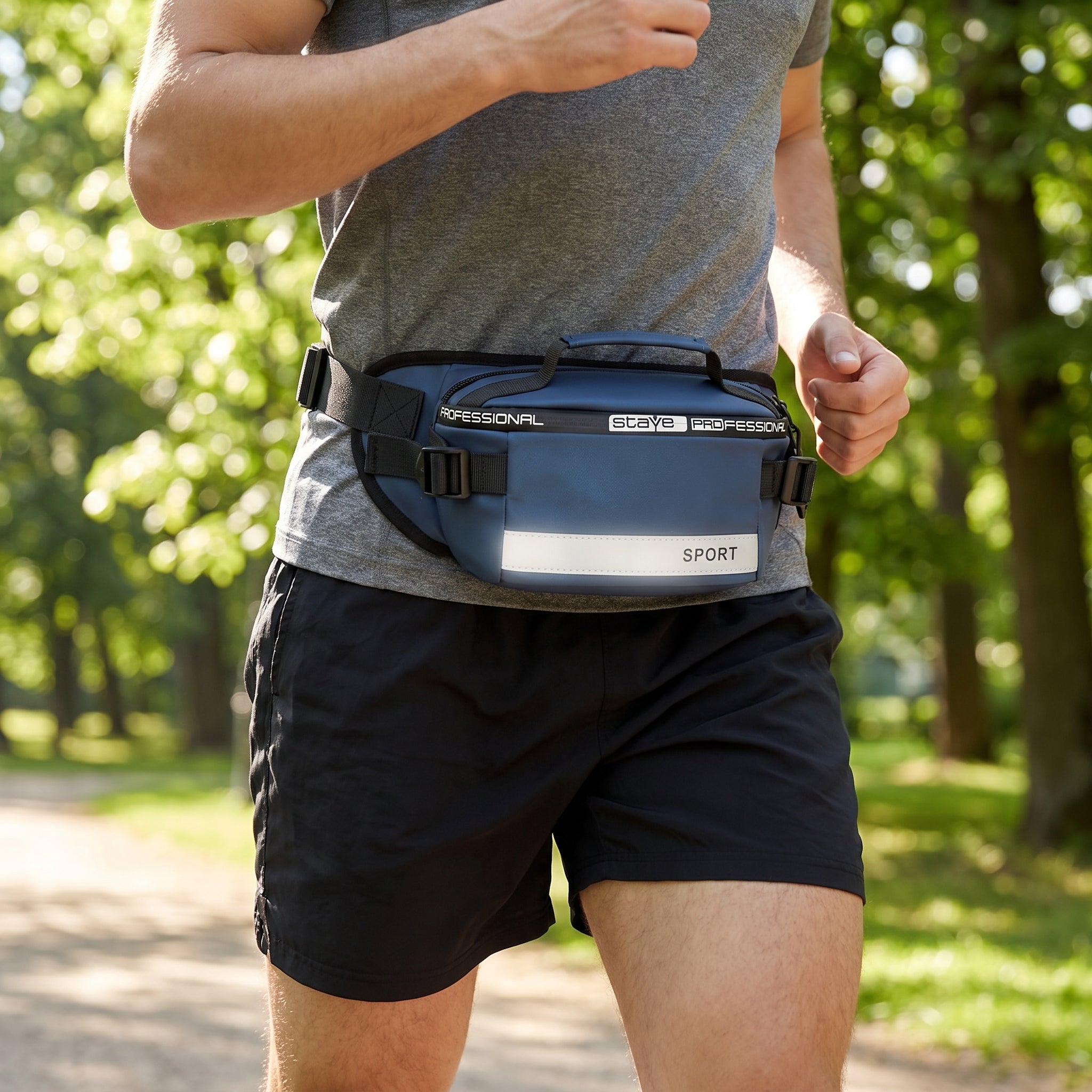 Travel Bag Crossbody Running Waist Reflective Sport - Image 2