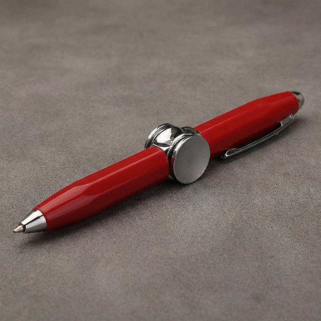 Office Supplies Ballpoint Pen Fidget Pen Metal Multi Function Stylus - angle
