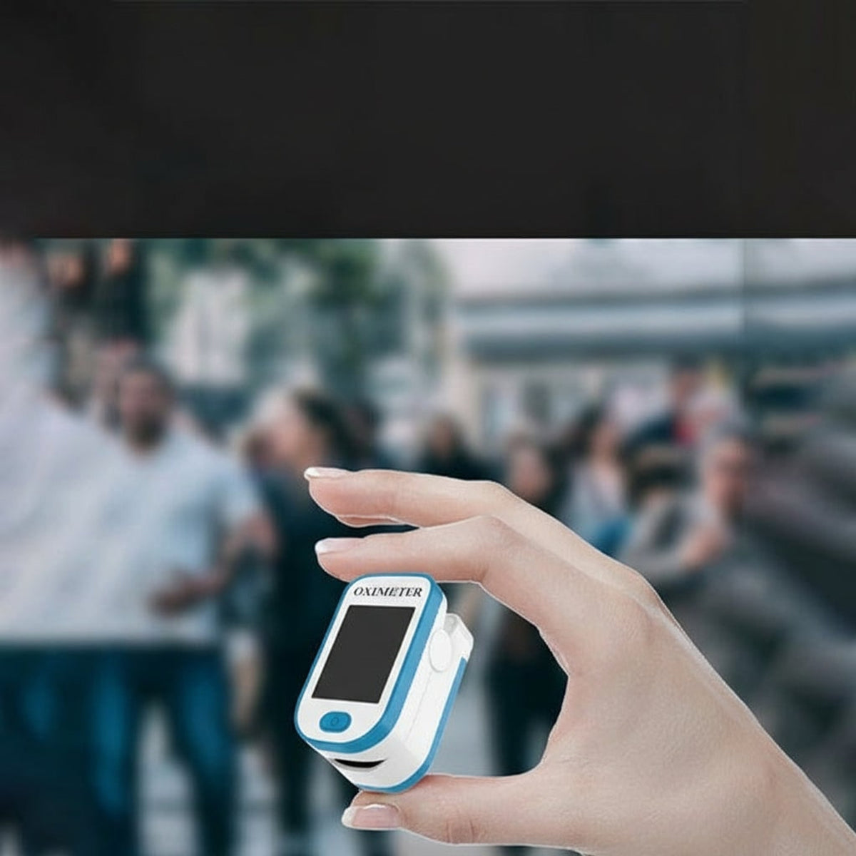 Fingertip Pulse Oximeter Portable Wellness Monitor For Oxygen Levels & Heart Activity With Large Display For Clear Visibility - Image 11